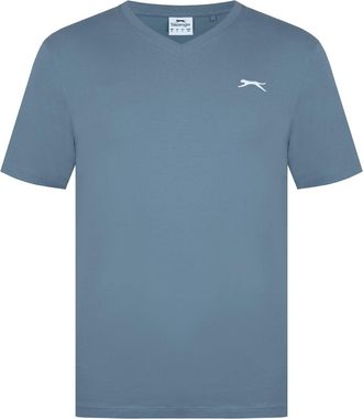 Slazenger Mens V Neck T-Shirt Slate 3XL