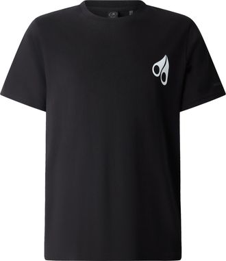 Moose Knuckles Short-Sleeve Cotton T-Shirt with Graphic Design