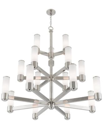 Livex Lighting Livex Weston 17-Light PN Foyer Chandelier