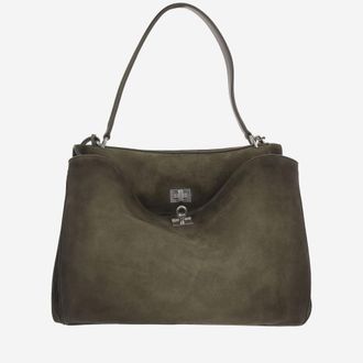 Balenciaga Olive Rodeo Medium Shoulder Bag