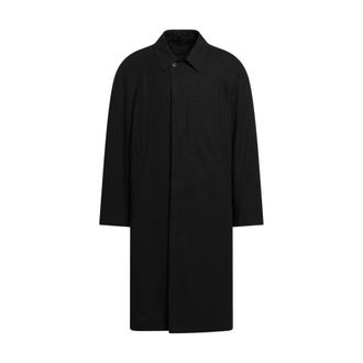 Prada Soprabito - Heren - Mantel - Zwart - L - Katoen - Jassen