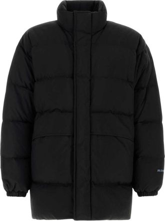 Jil Sander Nylon Blend Donsjas - Heren - Winterjassen - Zwart - XL - Nylon - Jassen