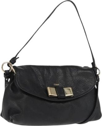Chlo&eacute; Pre-owned Shoulder Bags, female, Black, Size: ONE SIZE Pre-owned Shoulder Bag