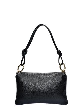 Anna Luchini Zwart Rundleer Tas