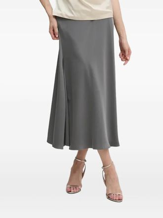 Sandro Ferrone Gonna midi svasata - Grigio