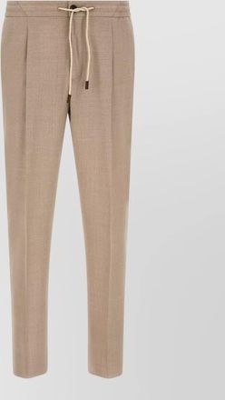 Incotex modello 78 trousers elastic waistband pleats