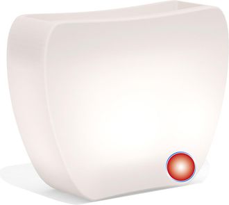 Monacis Monacis - Maceta De Resina Luminosa Lampara 100x31x83x21 Cm Mod. Heart Led 100 Luz Roja