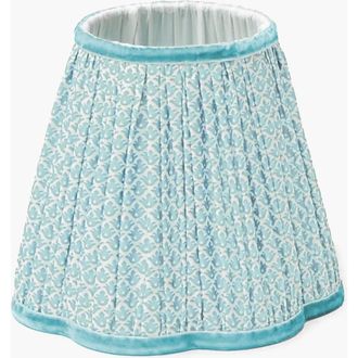 Mrs. Alice Lotus Lampshade in Blue at Nordstrom