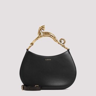Lanvin Embellished-Handle Hobo Bag