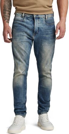 G-Star D-Staq 3D Slim Fit Jeans in Medium Aged at Nordstrom, Size 27 X 32