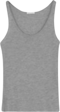 Skall Studio Lynn Top - Dames - Tops zonder mouwen - Grijs - M - Leer - Tops