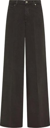 Cruna Pantaloni Taylor a gamba ampia - Nero