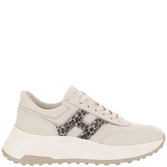 Hogan Beige H-Stripes Sneakers