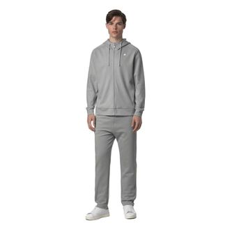 K-Way K-Way, Sweatpants, male, Gray, Size: 2XL Iton Interlock Sweatpants