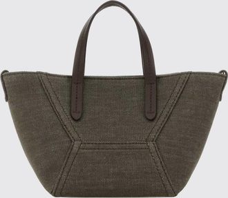 Brunello Cucinelli Borsa Brunello Cucinelli in canvas di cotone