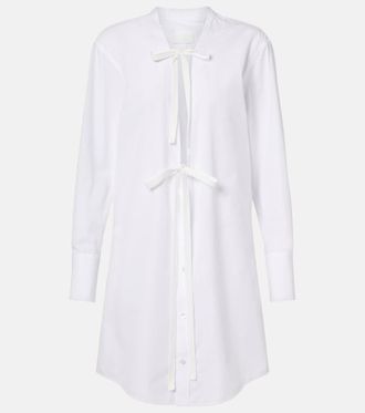 Maison Margiela Cotton poplin shirt dress