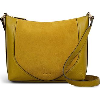 Radley London Wood Park Suede Crossbody Bag in Ochre at Nordstrom Rack