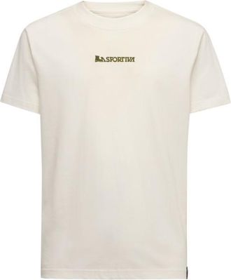 La Sportiva Eighties Logo T-Shirt T-Shirt f&uuml;r Herren | beige/wei&szlig;