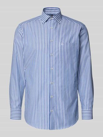 Olymp Regular Fit Business-Hemd mit Kentkragen in Royal, Gr&ouml;&szlig;e 39