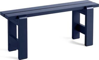 HAY Weekday Bank, L 111 cm, steel blue