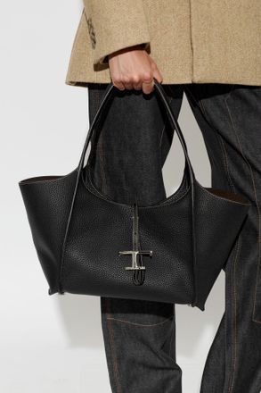 Tod's Small Leather Bag, Womens, Black