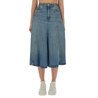 Haikure Mid Serenity Skirt - female - Haikure - Denim Skirts - Blue - W24 - Skirts