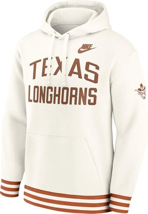 Nike Texas Legacy Nike Mens College Pullover Hoodie in Brown | 02K30G1UTXV-RZ7