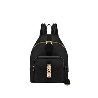 Moschino Cordura nylon backpack Large - unisex - Moschino - Backpacks - Black - ONE SIZE - Bags