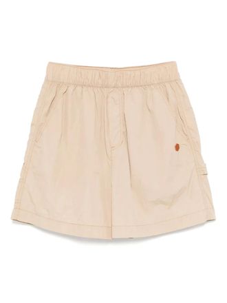 Chocoolate logo shorts - women - Nylon - M - Neutrals