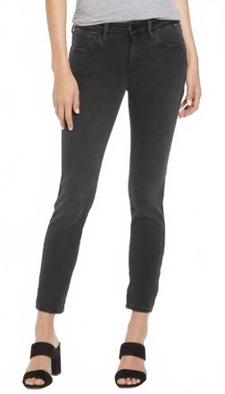 Mavi Womens Alexa Mid Rise Skinny Denim Jeans In Black