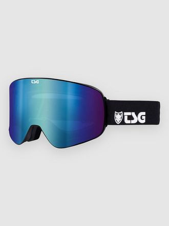 Tsg Four Solid Black-Blue Goggle schwarz