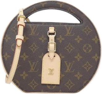 Louis Vuitton Pre-owned Monogram Schoudertas M47117 - Dames - Vintage Mini Tas - Bruin - ONE Size - Vintage