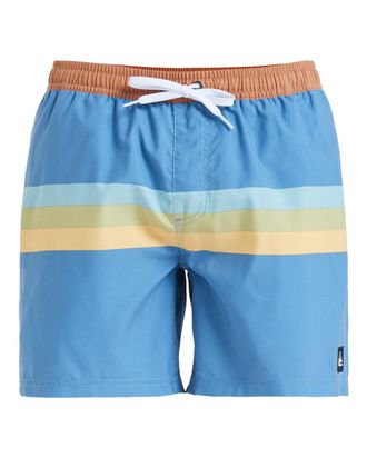 Quiksilver Boardshorts QUIKSILVER Everyday Straight 15, Herren, Gr. L, blau (coronet blau retro stripe), Obermaterial: 100% Microfaser;, Hosen Boardshorts