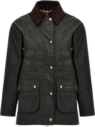 Barbour Katoenen Beadnell Jas - Dames - Zomerjassen - Groen - M - Katoen - Jassen