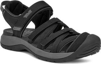 Teva Tirra Sport Closed Toe Sandal in Black at Nordstrom, Size 9.5
