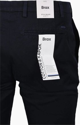 Brax Mens BRAX SILVIO COTTON CHINO NAVY - Size: 40