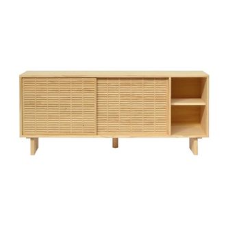 Naan Furniture Aparador de madera natural de mallorquina 150 cm Sin barnizar