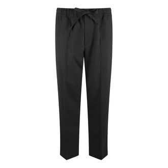 Valentino Garavani Elasticated Waist Straight-Leg Trousers