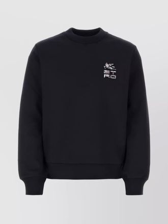 Etro logo embroidered sweatshirt