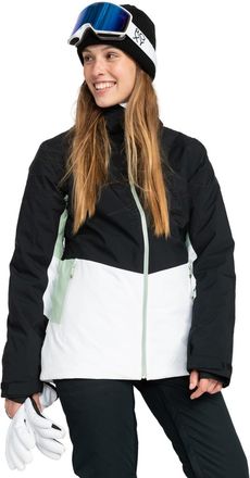Roxy Snowboardjacke ROXY Peakside, Damen, Gr. XL, schwarz, Obermaterial: 100% Microfaser;, Jacken Snowboardjacke
