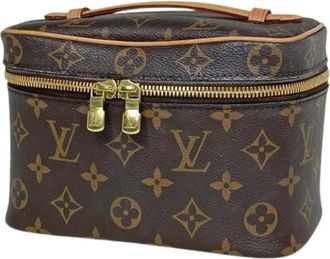 Louis Vuitton Pre-owned Bags, female, Brown, Size: ONE SIZE Pre-owned Vanity Bag