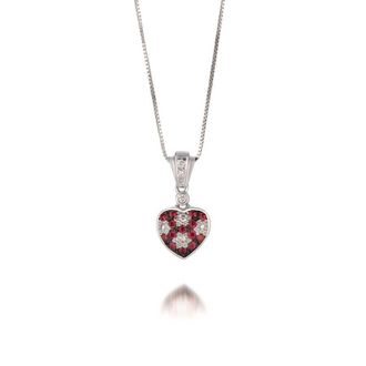 Le Vian Ladies Passion Ruby Necklaces set in 14K Vanilla Gold