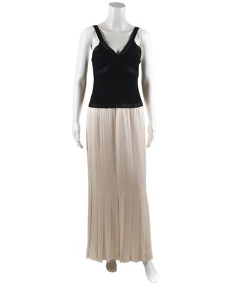 Chanel Limited Edition Runway 2005 Silk-Blend Gown, Size 38, Never Worn (Authentic Pre-Loved)