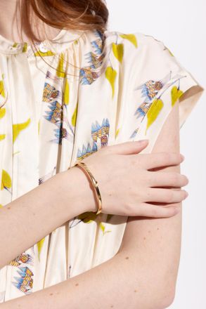 Coach Bracelet With Logo, Womens, Gold