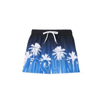 Moschino Beachwear, male, Blue, Size: S V3A4208 Swim Short
