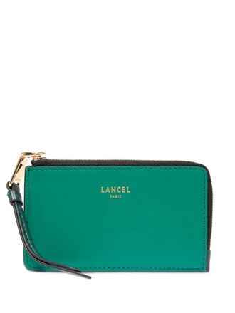 Lancel Portacarte con zip - Verde