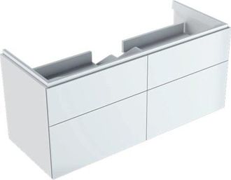 Keramag Keramag - Geberit Xeno 2 Mueble Bajo Lavabo, 1174x530x462mm, 4 Cajones