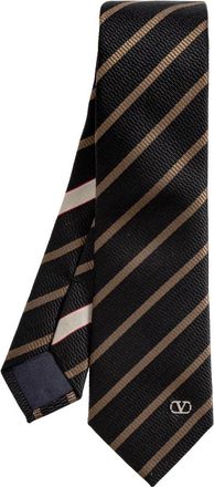 Valentino Garavani Zijden Das - Heren - Stropdassen - Blauw - ONE Size - Accessoires