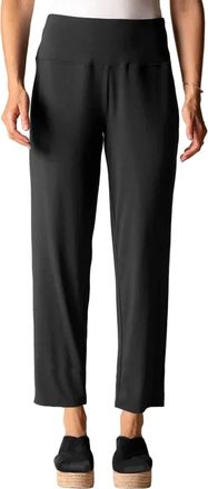 Habitat Womens Travel Straight Pants In Black