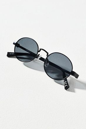 Le Specs Poseidon Oval Sunglasses
